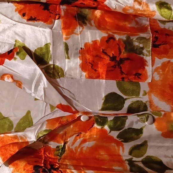 CACIQUE LINGERIE 2Pc Long Sleeve Button Down Pajama Shirt & Pants Set - Sz 14/16 - Picture 2 of 8